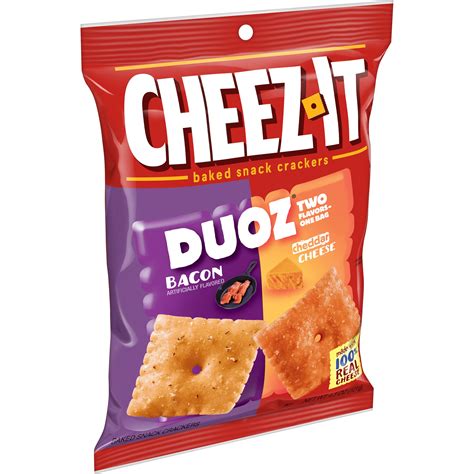 Cheez-It Duoz ® Bacon and Cheddar Cheese - SmartLabel™