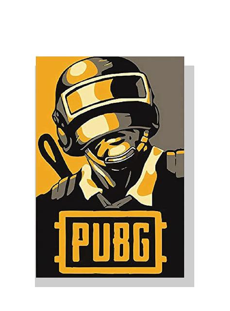 SIGN EVER Pubg Level Squad Wall Posters Room Decoration Bedroom Home ...