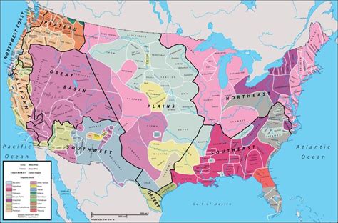 US Tribes Map: 50+ Native American Nations & Territories