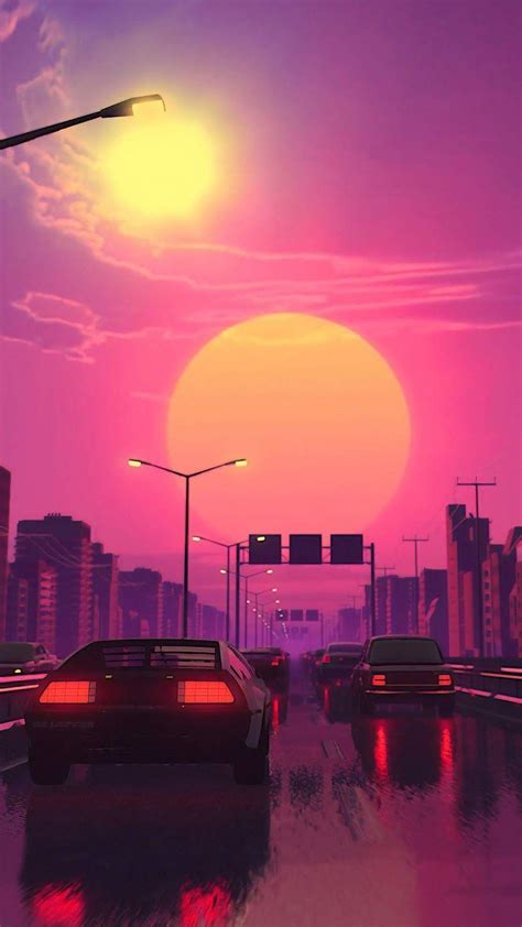 Image result for Retro Sunset Loop