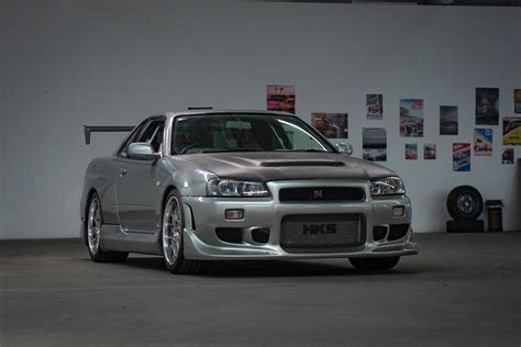 The Story Behind Paul Walker's Two US-Legal Nissan Skyline R34s