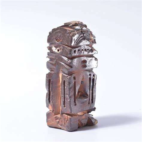 Buy Adil - Sodafired Gatepost - 5 | Auroville.com – Auroville Online Store