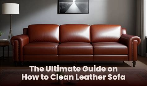How to Clean Leather Sofa? Ultimate Guide for any Sofa