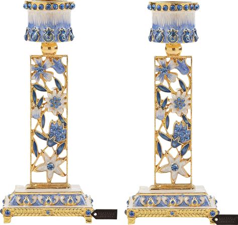 Matashi Shabbat Candlestick Holder (2-Piece Set) India | Ubuy