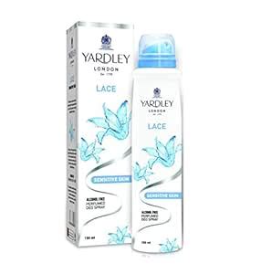 Buy Yardley London - Skin Sensitive Lace Alcohol Free Perfumed Deo ...