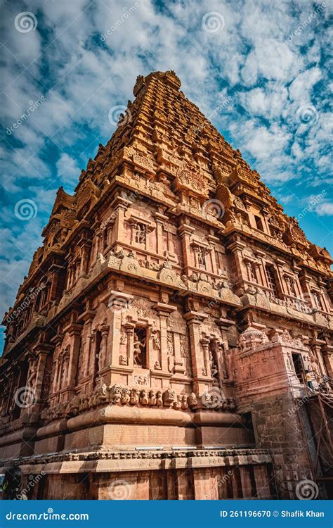 Tanjore Big Temple or Brihadeshwara Temple Was Built by King Raja Raja Cholan in Thanjavur ...