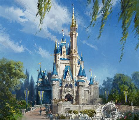 ALERT! Disney Moves Forward With Cinderella Castle Repainting - Disney ...