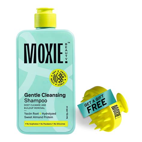 Buy Moxie Beauty Shampoo For Frizzy, Dry, Wavy & Curly Hair | Sulfate ...