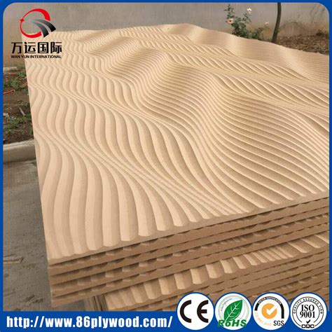 China Decorative TV Wall 3D MDF Wall Panel Wall Covering - China Wall ...