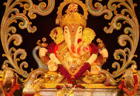Ganpati Bappa Wallpapers Fully WaterProof Vinyl Sticker Poster For ...