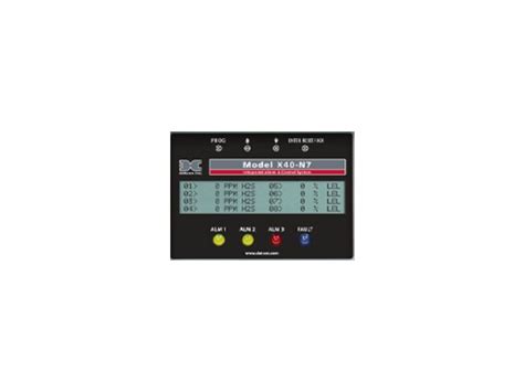 Système d'alarme et de contrôle | Centrale X40 | Contact Teledyne Gas ...