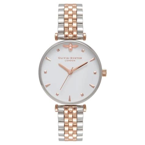 Buy Online Olivia Burton Quartz Analog Multicoloured Dial Stainless ...