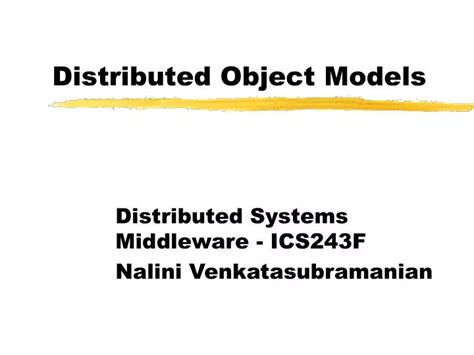 Image result for Distributed Object Model