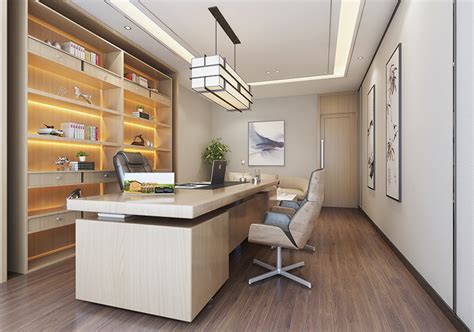 现代办公室设计装修-办公室装修效果图-成都朗煜公装公司