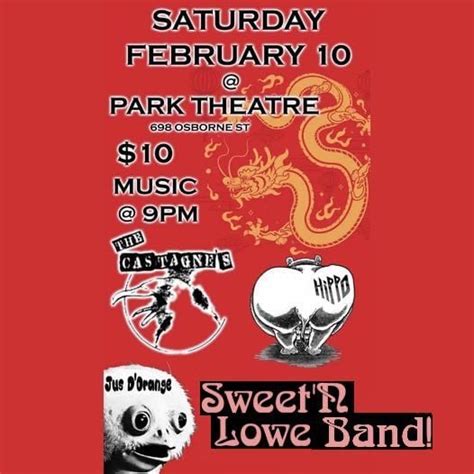 Chinese new year with Jus Dorange,Hippo,the Castagnes and SweetN Lowe ...