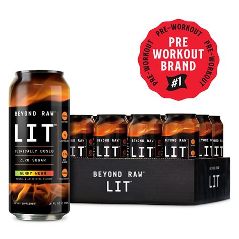Beyond Raw Lit Pre-Workout - Gummy Worm | GNC