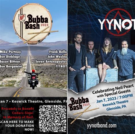 Rush is a Band Blog: Bubba Bash 2023 charity concert at the Keswick Theatre in Philly January ...