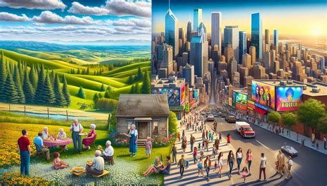 Difference Between Urban and Rural: Lifestyle, Economy, and Demographics
