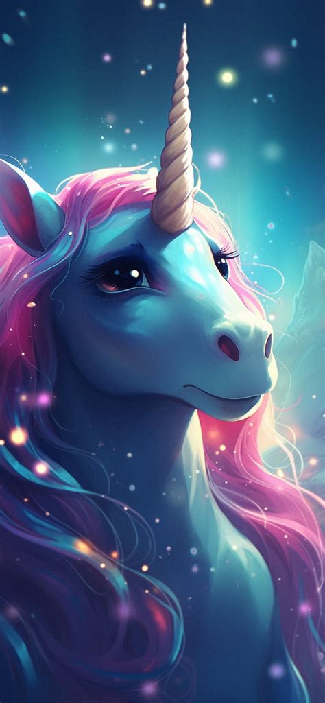 Beautiful Unicorn Blue Wallpapers - Unicorn Wallpapers for iPhone