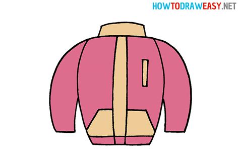 Image result for How to Draw a Jacket Pattern