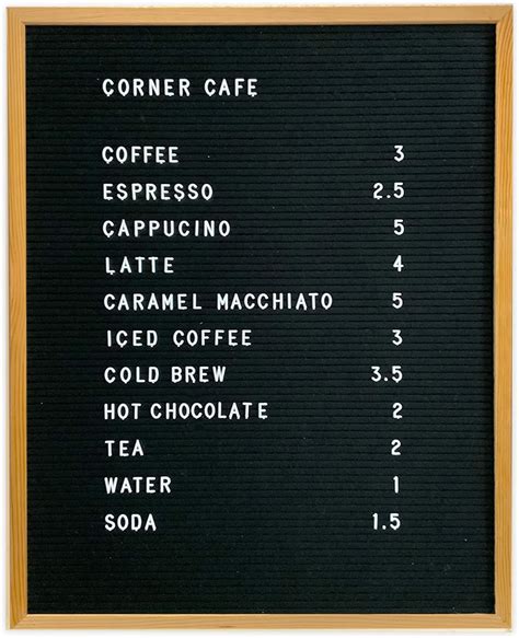 Amazon.com : Executive Office Solutions Extra Large Changeable Letter ...