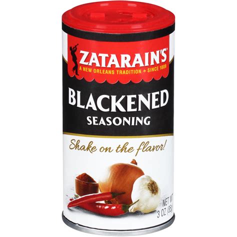 Zatarain's New Orleans Style Blackened Seasoning, 3 oz - Walmart.com