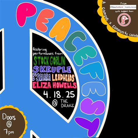 PEACEFEST - A Benefit Concert, 44 N. Pleasant St, Amherst, MA, United ...