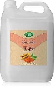 Zerodor Care Natural Hand Wash Liquid | 5 Litres | (Haldi & Tulsi ...