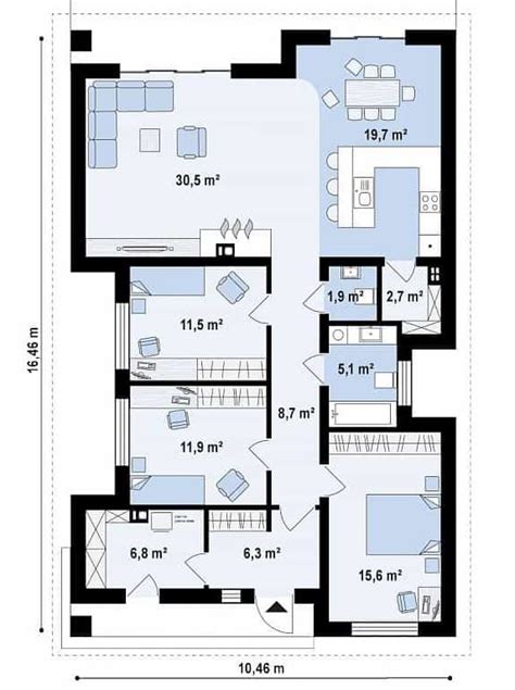 硬装5万二居室 50到70平小户型如何装_独家设计_太平洋家居网