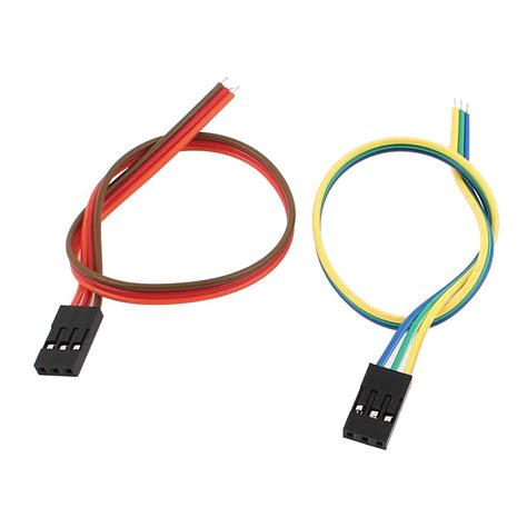 KTM Healthcare® 2 Pcs Female 3P Jumper Wires Ribbon Cables Pi Pic ...