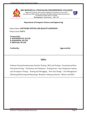 UNIT II - Testing Types: White Box, Black Box and Grey Box-White box ...