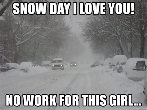 Snow Day Meme
