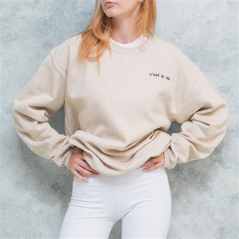 Custom Embroidered Sweatshirt Unisex Fit By Boar and Sew