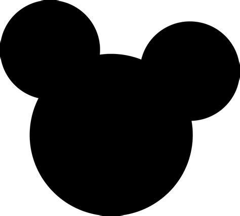 Mickey Mouse Minnie Mouse The Walt Disney Company Silhouette - Mickey ...