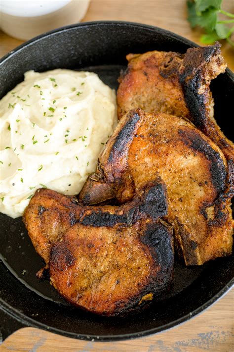 Pan Fried Pork Chops - Sweet Tea and Sprinkles