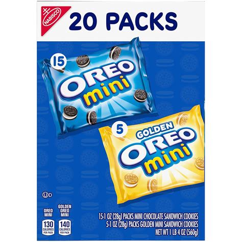 OREO Mini Mix Sandwich Cookies Variety Pack, 20 India | Ubuy