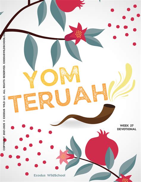 Week 27 - Yom Teruah (Feast of Trumpets) Curriculum Bundle - Exodus ...