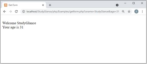 Form Handing in PHP - PHP Tutorial | Study Glance