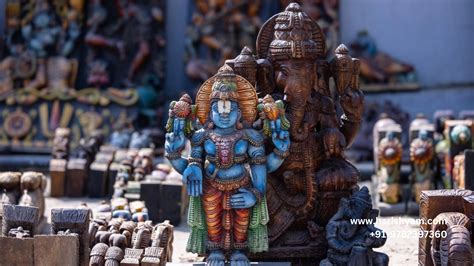 Premium Wooden Statues in Odisha by Harishyam Arts