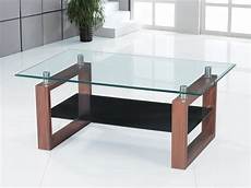 Black And Glass Coffee Table by Coffee Table Clear Black Glass Wood Legs 1 Shelf Black And Glass Coffee Table