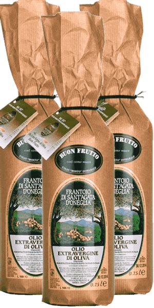 Frantoio Sant'Agata D'Oneglia Buon Frutto Olio Extra Vergine di Oliva ...