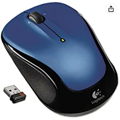 Logitech Compact Wireless Mouse Blue