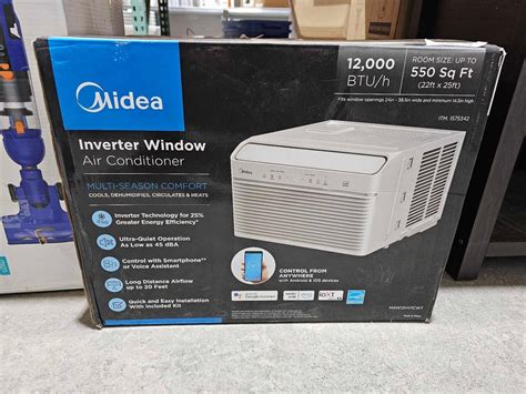 Midea 12000 BTU 550 Sq Ft Inverter Window Air Conditioner