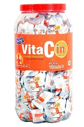 Derby Vitacin Jar/Suitable For Men, Women And Children/Orange Flavored ...