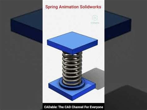 Making a Spring SolidWorks 2021 的图像结果