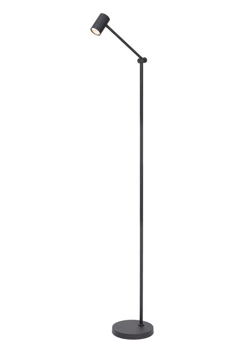 Rechargeable floor lamp with touch cordless LED black, 3 step dimmable ...