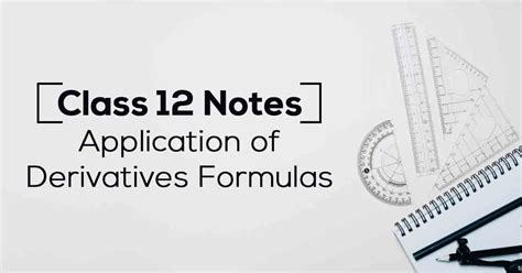 Image result for Application of Derivatives Class 12