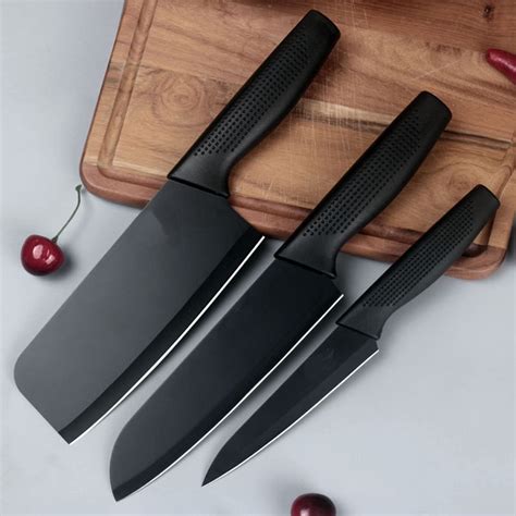 Buy Mockery 3 Piece Kitchen Knife Set Including Chef's Knife, Vegetable ...