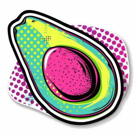 Bold and colorful pop art stickers with playful designs | Premium AI ...