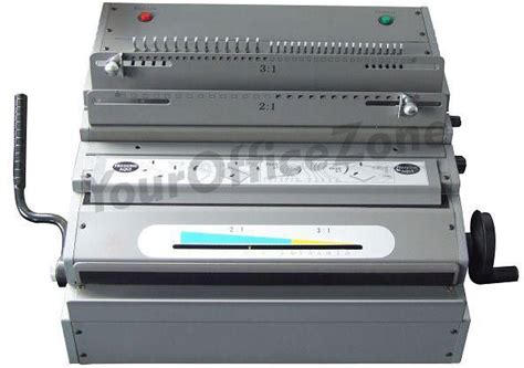 Electric 2 In1 Double Wire Punching And Binding Machine Manufacturer ...